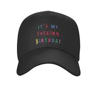 Trucker Cap It's My F-Ucking Birthday Chapeau Soleil Réglable Casquettes De Baseball Anti-UV Base-Ball Capuchon pour Voyages Cadeau Golf