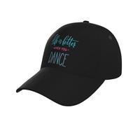 Trucker Cap La Vie Est Meilleure Quand on Danse Casquettes De Baseball Unisexe Base-Ball Capuchon Réglable Casquette Baseball pour Cadeau Voyages Outdoor