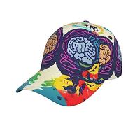 Trucker Cap Left and Right Brain Advantage Casquette Baseball Anti-UV Base-Ball Capuchon Unisexe Chapeau Soleil pour Course À Pied Cadeau Outdoor