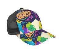 Trucker Cap Left and Right Brain Advantage Casquettes De Baseball Unisexe Chapeau Soleil Léger Chapeau Sports pour Voyages Course À Pied Outdoor