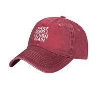 Trucker Cap Make Orwell Fiction Again Casquette Baseball Tendance Chapeau Soleil Unisexe Base-Ball Capuchon pour Course À Pied Outdoor Cadeau