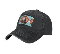 Trucker Cap Print The Silent Monkey Black Base-Ball Capuchon Léger Casquettes De Baseball Tendance Chapeau Sports Für Course À Pied Voyages Golf