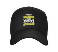 Trucker Cap Proud Grandma of A Class of 2032 Graduation33 Black Casquettes De Baseball Anti-UV Chapeau Soleil Tendance Base-Ball Capuchon pour Outdoor Course À Pied Golf