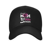 Trucker Cap Proud Mom of A 2042 Senior Class of 2042 Graduation73 Black Base-Ball Capuchon Léger Casquettes De Baseball Tendance Chapeau Soleil pour Course À Pied Golf Outdoor