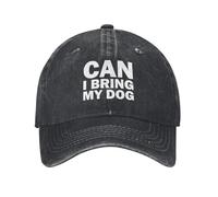 Trucker Cap Puis-Je Amener Mon Chien Casquettes De Baseball Unisexe Base-Ball Capuchon Léger pour Voyages Course À Pied
