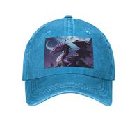 Trucker Cap Purple Dragon Purple Moon Base-Ball Capuchon Réglable Casquettes De Baseball Anti-UV Chapeau Sports Für Golf Voyages Course À Pied