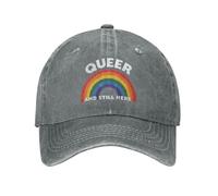 Trucker Cap Queer Et Toujours Là Casquettes De Baseball Unisexe Chapeau Sports Anti-UV pour Golf Outdoor
