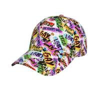 Trucker Cap Rainbow De La Gay Pride Base-Ball Capuchon Réglable Casquettes De Baseball Anti-UV Casquette Baseball Outdoor pour Cadeau Voyages