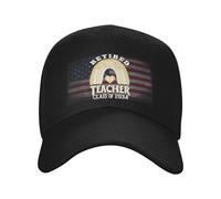Trucker Cap Retired Teacher Class of 2034 Teachers Retirement56 Black Casquettes De Baseball Réglable Base-Ball Capuchon Unisexe Casquette Baseball pour Course À Pied Voyages Cadeau