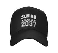 Trucker Cap Senior Class of 2037 Casquettes De Baseball Réglable Base-Ball Capuchon Unisexe Baseball Casquettes pour Cadeau Voyages Golf