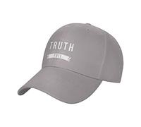 Trucker Cap The Truth Will Set You Free Jesus Baseball Casquettes Réglable Chapeau Soleil Unisexe Casquette Baseball pour Course À Pied Golf Outdoor