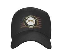 Trucker Cap United States Army Veteran Military Police Veteran Chapeau Soleil Léger Casquette Baseball Réglable Base-Ball Capuchon pour Voyages Course À Pied Outdoor