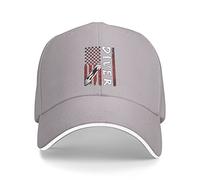 Trucker Cap Vintage American Diver Flag USA Scuba Diving Dive Flag Casquettes De Baseball Léger Chapeau Soleil Réglable Base-Ball Capuchon pour Cadeau Outdoor Voyages