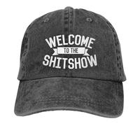 Trucker Cap Welcomes to The Shit Show Casquettes De Baseball Tendance Chapeau Soleil Anti-UV Base-Ball Capuchon pour Course À Pied Voyages Outdoor