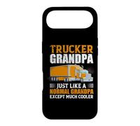 Trucker Grandpa Just Like A Normal Grandpa Truck Driver Coque pour iPhone Air