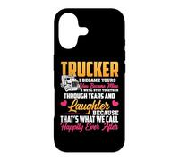 Trucker I Became Yours You Became Mine Funny Truck Driver Coque pour iPhone 17