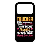 Trucker I Became Yours You Became Mine Funny Truck Driver Coque pour iPhone 17 Pro