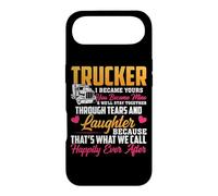 Trucker I Became Yours You Became Mine Funny Truck Driver Coque pour iPhone Air