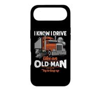 Trucker I Know I Drive Like an Old Man Truck Driver Coque pour iPhone Air