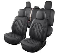 Truckiipa Housses de siège pour Dodge Ram 1500 - Ensemble Complet de Housses de Protection en Cuir imperméable, Accessoires de Pick-up, Ajustement personnalisé pour Ram 1500 2500 3500 2002 à 2023 -