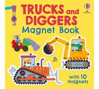 Trucks and Diggers Magnet Book