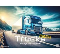Trucks - Rois de la route - Camion - 2025 - Calendrier DIN A2 (extra large : environ 60 cm x 42 cm)
