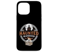 Trucs ou friandises typographiques Amusants pour Halloween dans Le manoir hanté Coque pour iPhone 13 Pro Max