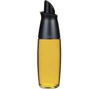 Trudeau - Huilier en verre anti-goutte de 295 ml, le couvercle s'active avec la gravité : s'ouvre lorsque vous versez, se ferme lorsqu'il est en veille. Dimensions : 6 x 6 x 21,5 cm.