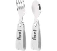 Trudeau Set de Couverts Polypropylene, Blanc, 6 mm X 2 mm X 17 mm