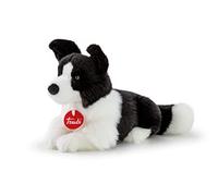 Trudi Border Collie Scott Peluche Chien, Cadeau de Noël et d'anniversaire | 12x18x25cm Taglia S | Chiens en Peluche Classiques | modèleTUDN7000
