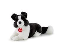 Trudi Border Collie Scott Peluche Chien, Cadeau de Noël et d'anniversaire | 15x23x30cm Taglia M | Chiens en Peluche Classiques | modèleTUDN8000
