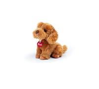 Trudi Caniche Toy Oliver Assis Peluche Chien, Cadeau de Noël et d'anniversaire | 15x20x18cm Taglia S | Chiens en Peluche Classiques | modèle22332, Divers