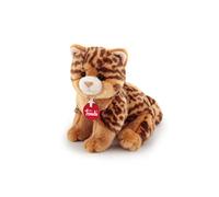 Trudi Chat Brad Animalier Peluche Chat, Cadeau de Noël et d'anniversaire, Reproduction réaliste | 16x20x24cm S | Chats en Peluche Classiques | modèle 21041