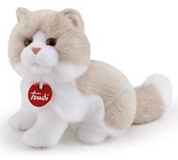 Trudi Chat Giada Peluche Chat, Cadeau de Noël et d'anniversaire, Reproduction réaliste | 11x18x23cm S | Chats en Peluche Classiques | modèle 21036