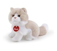 Trudi Chat Giada Peluche Chat, Cadeau de Noël et d'anniversaire, Reproduction réaliste | 11x18x23cm S | Chats en Peluche Classiques | modèle 21036