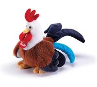 Trudi Coq Oscar Peluche Mascottes et Animaux de la Ferme. Cadeau Anniversaire et fête des mères | 16x24x25cm Taille S | Animaux de la Ferme | modèle 23565