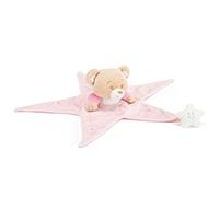 Trudi Doudou Ours Rose Peluches et Doudou pour Nouveau-nés. Ours en Peluche pour Enfants. Cadeau Nouveau-né Premiers Mois | 37x10x32cm S | Baby Star | modèle 18178