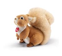 Trudi Écureuil Ginger Animaux du Parc du Stelvio et du Brenta. Cadeau en Peluche. Animaux de la forêt | 15x25x30cm Taille M | Park Collection | modèle 24225