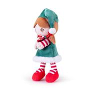 Trudi Elfe Lela Sujets de Noël en Peluche, Lutins de Noël | 10x18x5cm Taille XXS | Xmas | modèle 29360