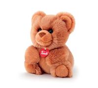 Trudi, Fluffies, Peluche aux Poils Longs, 18 cm de Haut, Ours, TUD29079, Multicouleurs