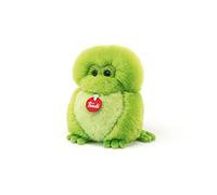 Trudi Fluffy Grenouille Peluche, Cadeau d'anniversaire et de Noël | 14x19x13cm | S | Fluffies | modèle 29204, Vert