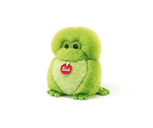 Trudi Fluffy Grenouille Peluche, Cadeau d'anniversaire et de Noël | 14x19x13cm | S | Fluffies | modèle 29204, Vert