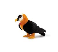 Trudi Gypaète Barbu - Parco dello Stelvio Animaux du Parc du Stelvio et du Brenta. Cadeau en Peluche. Animaux de la forêt | 18x28x38cm Taille M | Park Collection | modèle 24039