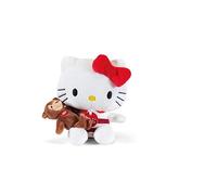Trudi Hello Kitty et Mon ami Hector Bear | Peluche, idée Cadeau | 30x36x38 cm Taille M | Hello Kitty and Friends | modèle 25045