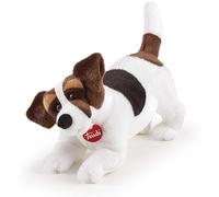 Trudi Jack Russel Jack Peluche Chien, Cadeau de Noël et d'anniversaire | 13x23x39cm Taglia M | Chiens en Peluche Classiques | modèle22926