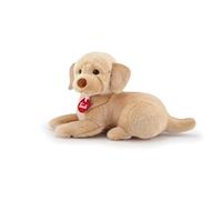 Trudi Klassik 22873 Plüschhund Labrador Liam ca. 21 cm (Größe S), hochwertiges Stofftier mit weichen Materialien, Plüschtier mit realistischen Details, waschbar, Kuscheltier für Kinder, Beige
