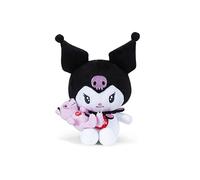 Trudi Kuromi et Mon ami Hector Bear | Peluche, idée Cadeau | 30x36x39 cm Taille M | Hello Kitty and Friends | modèle 25046