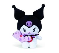 Trudi Kuromi et Mon ami Hector Bear | Peluche, idée Cadeau | 30x36x39 cm Taille M | Hello Kitty and Friends | modèle 25046