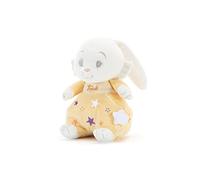Trudi Lapin avec Robe Jaune Peluches et Doudou pour Nouveau-nés. Ours en Peluche pour Enfants. Cadeau Nouveau-né Premiers Mois | 12x19x13cm S | Baby Star | modèle 18172
