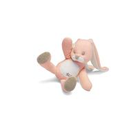 Trudi Lapin Cremino Rose Ours en Peluche, Cadeau de Naissance 0+ bébés | 36x17x12cm Taille M Baby | modèle 28170